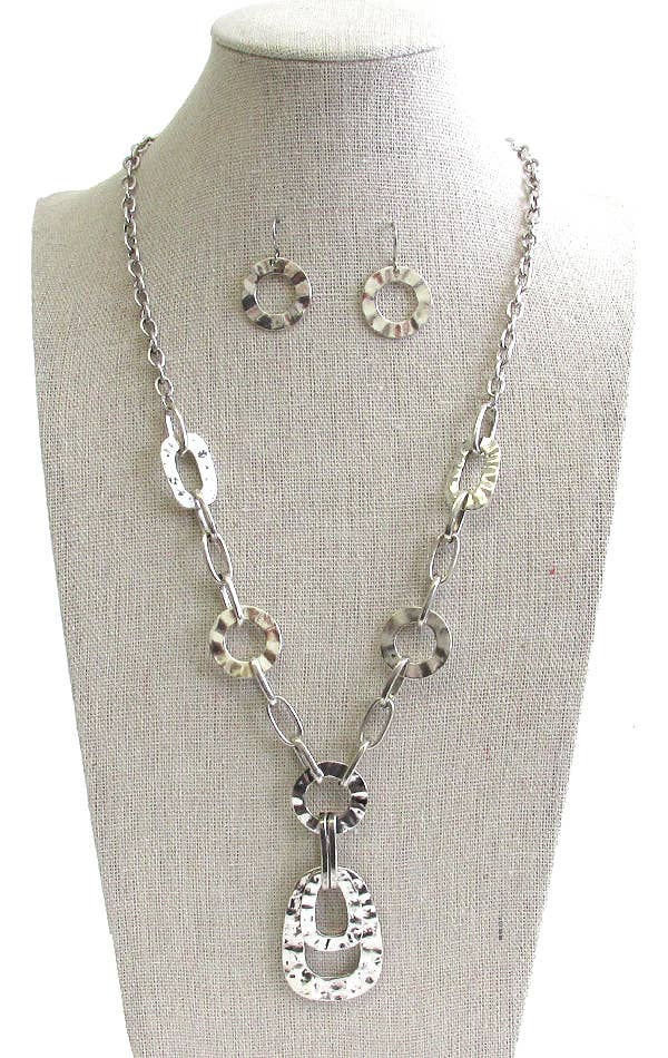 RING NECKLACE SET- I1253SB-61707