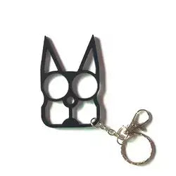 Keychain Accessory - Cat Knuckles, Cute Kitty: Orange