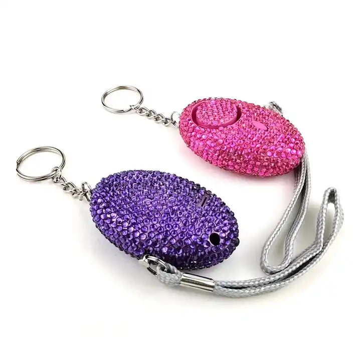 Personal Alarm - Bling Collection: Bright Pink