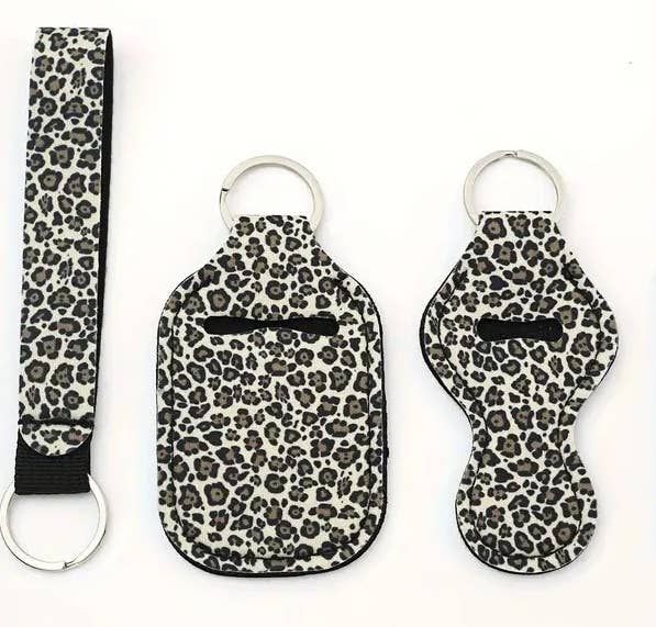 Keychain - 3pc Set: Cheetah