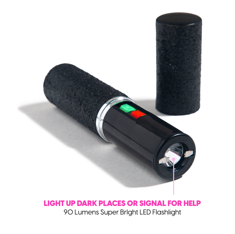 Mini Stun Gun |  Black Glitter