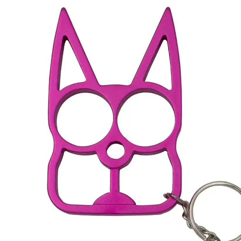 Keychain Accessory - Cat Knuckles, Cute Kitty: Orange