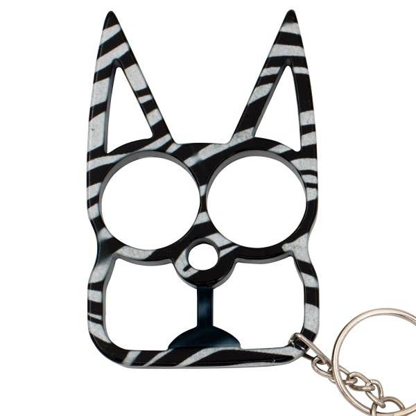 Keychain Accessory - Cat Knuckles, Cute Kitty: Orange