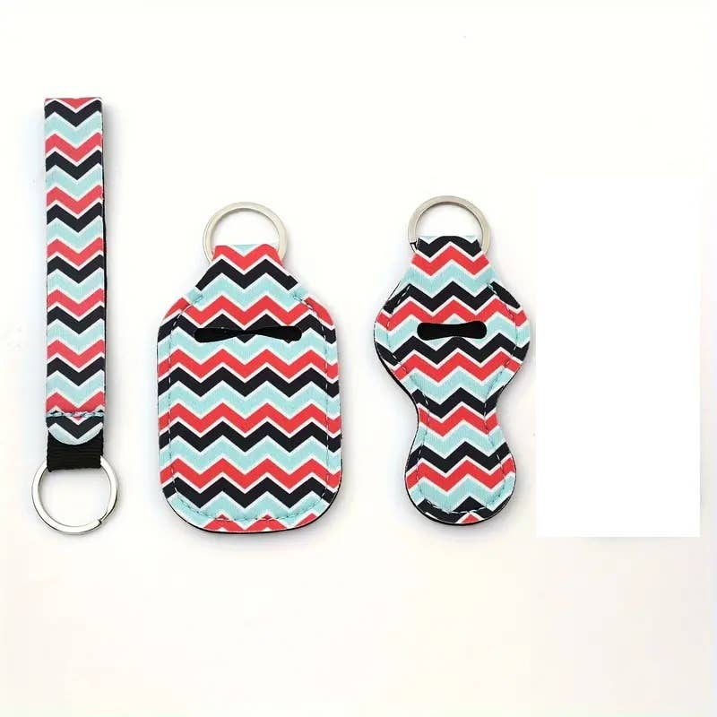 Keychain - 3pc Set: Cow