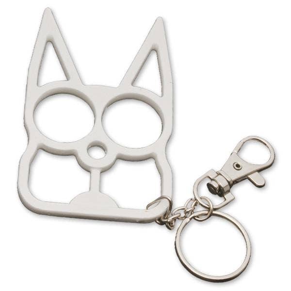 Keychain Accessory - Cat Knuckles, Cute Kitty: Orange