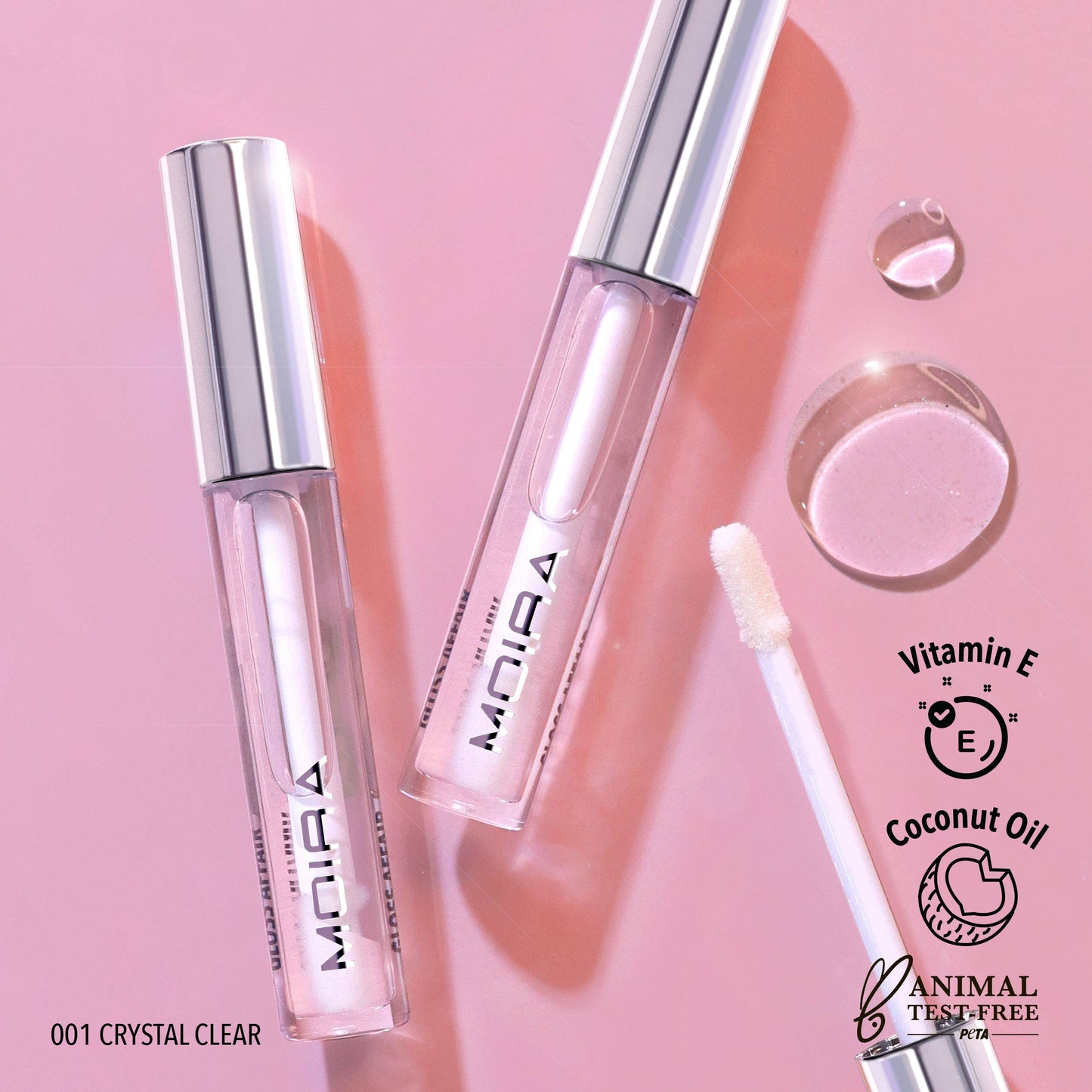 Gloss Affair Lip Gloss (001, Crystal Clear)