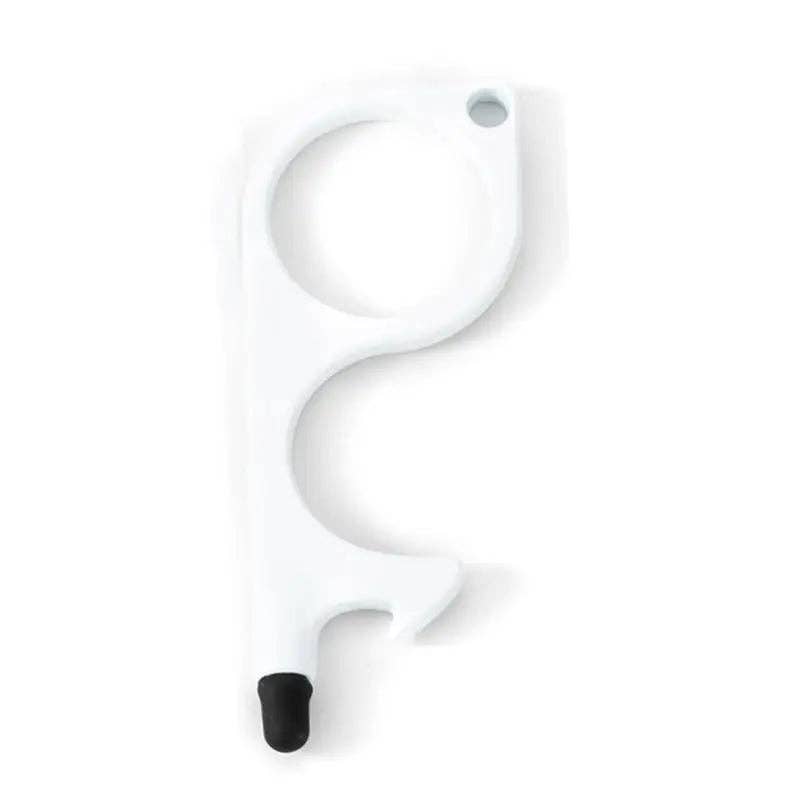 Keychain Accessory - Door Opener Keychain: WHITE