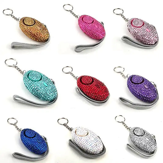 Personal Alarm - Bling Collection: Bright Pink