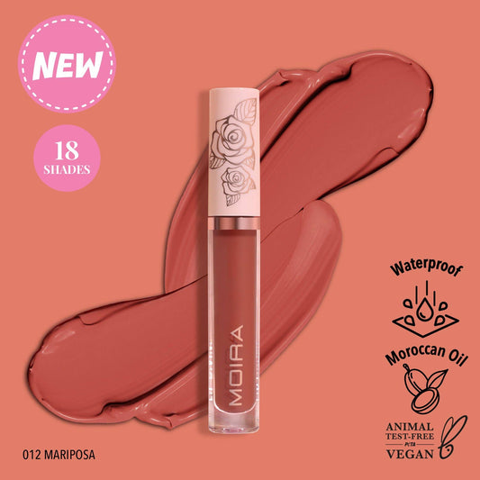 Lip Divine Liquid Lipstick (012, Mariposa)